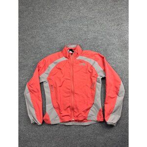 The North Face Flight Series Jacket Women's L Red/Pink Run Rain Windstopper